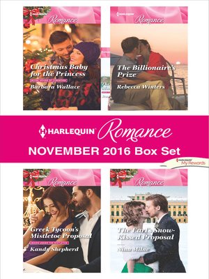 cover image of Harlequin Romance November 2016 Box Set